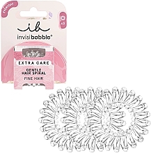 Hair Tie - Invisibobble Extra Care Crystal Clear	 — photo N1