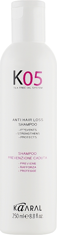 Anti Hair Loss Shampoo - Kaaral K05 Anti Hair Loss Shampoo — photo N3