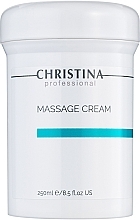 Fragrances, Perfumes, Cosmetics Massage Cream for All Skin Types - Christina Massage Cream