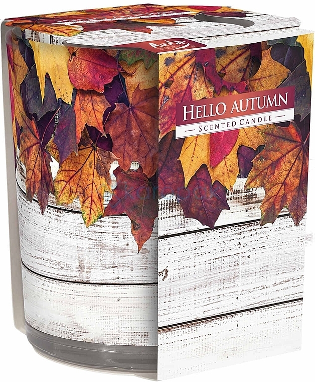 Scented Candle in Glass 'Hello Autumn' - Bispol Scented Candle Hello Autumn — photo N1