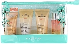 Fragrances, Perfumes, Cosmetics Nuxe Sun Eau Delicieuse Parfumante - Set (cr/30ml + shm/50ml+milk/50ml+fr/water/30ml)