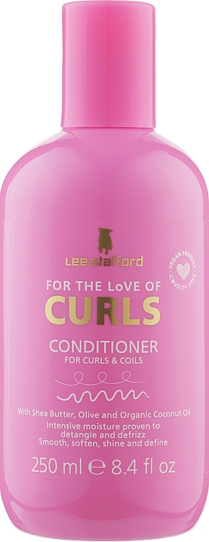 Intensive Conditioner for Wavy & Curly Hair - Lee Stafford For The Love Of Curls Conditioner — photo N1