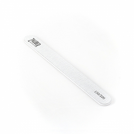 Zebra Nail File, narrow, 120/180, 03-009F - Zauber — photo N2