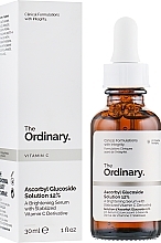 Fragrances, Perfumes, Cosmetics Brightening Serum With Stabilized Vitamin C Derivative - The Ordinary Ascorbyl Glucoside Solution 12%