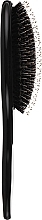 Hair Brush - Olivia Garden Expert Care Oval Boar&Nylon Bristles Black — photo N2