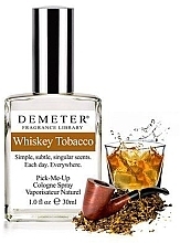 Demeter Fragrance Whiskey Tobacco - Eau de Cologne — photo N1