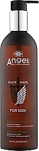 Fragrances, Perfumes, Cosmetics Szampon przeciw wypadaniu wiosyw z ekstraktem z rozmarynu - Angel Professional Black Angel For Men Hair Recovery Shampoo