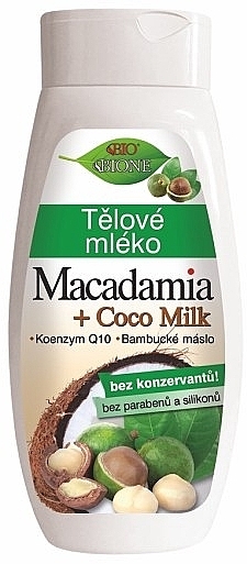 Body Milk - Bione Cosmetics Macadamia + Coco Milk — photo N1