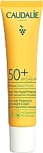 Light Face Sunscreen - Caudalie Vinosun Protect Very High Lightweight Cream SPF 50+ — photo N1