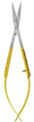 Cuticle Scissors  - Accuram Instruments Fine Point Cuticle Spring Scissors Str 10cm — photo N1