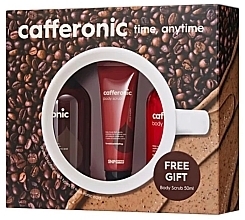 Fragrances, Perfumes, Cosmetics Set - SNP Prep Cafferonic Body Care Set (sh/gel/500ml + b/scr/50ml + b/lot/310ml)