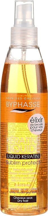 Keratin Hair Spray - Byphasse Activ Protect — photo N7
