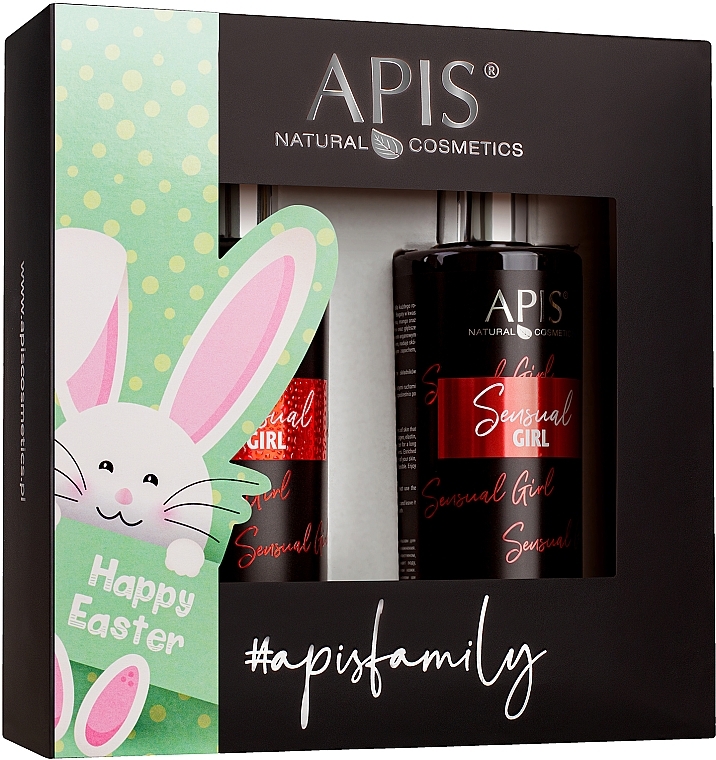 Set - APIS Professional Sensual Girl Happy Ester Set (b/lot/300ml + h/cr/300ml) — photo N1