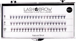Fragrances, Perfumes, Cosmetics False Lashes - Lash Brown Premium Flare Silk Lashes Natural Short