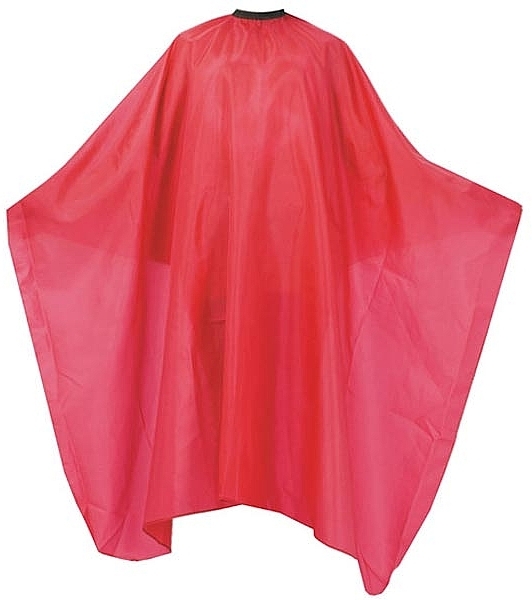 Hairdressing Cape 145x168 cm, red - Xhair — photo N1