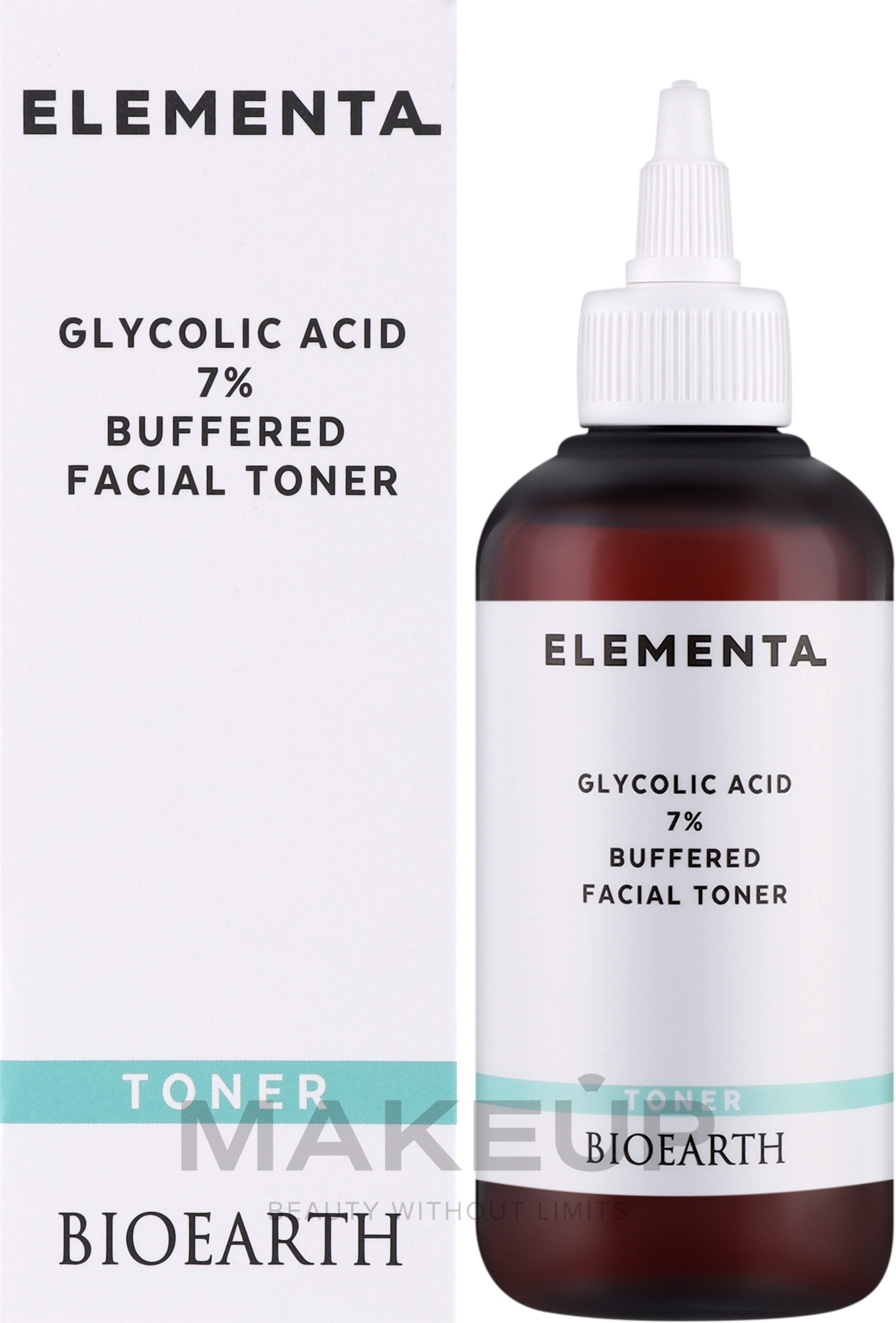 Glycolic Acid Face Toner - Bioearth Element Glycolic Acid 7% Buffered Facial Toner — photo 200 ml