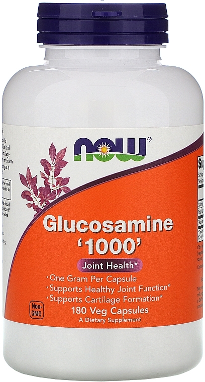 Glucosamine in Capsules, 1000 mg - Now Foods Glucosamine — photo N1