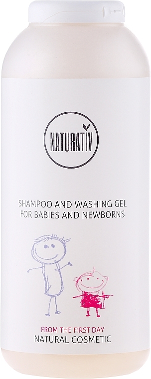 Shampoo & Washing Gel for Infants - Naturativ Shampoo and Washing Gel For Infants and Babies — photo N1
