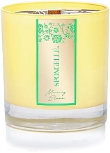 Morning Blossom Scented Candle - Spongelle Private Reserve Scented Candle — photo N1