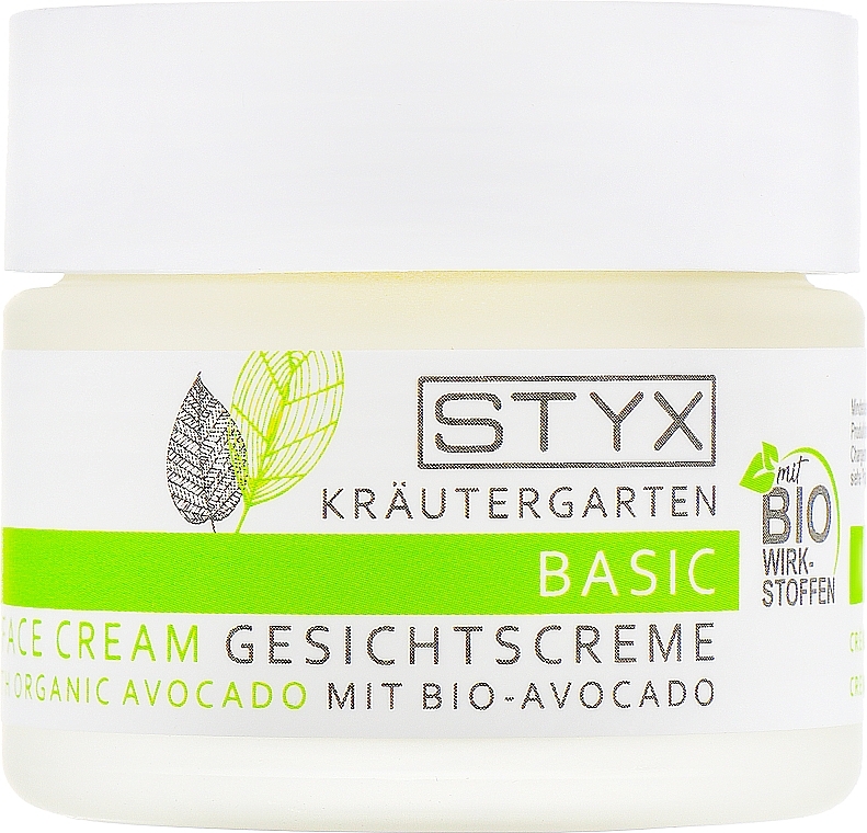 Cream for Normal Skin "Avocado" - Styx Naturcosmetic Basic Mit Bio-Avocado — photo N2