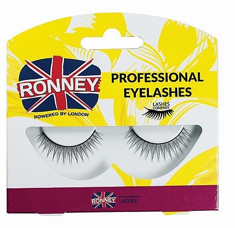 False Lashes, synthetic - Ronney Professional Eyelashes RL00016 — photo N1