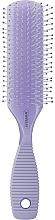 9-Row Oval Massage Brush, lilac - Titania — photo N1