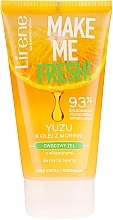 Yuzu & Moringa Cleansing Gel - Lirene Make Me Clean! Fresh Vegetable Gel — photo N1