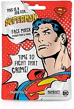 Coconut Sheet Mask - Mad Beauty DC This Is A Job For Superman Face Mask — photo N1