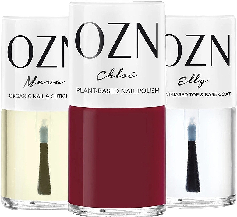 OZN ベーシック セット (top/base/12ml + nail/oil/12ml + nail/polish/12ml) - OZN Basic Set (top/base/12ml + nail/oil/12ml + nail/polish/12ml)	 — photo N1