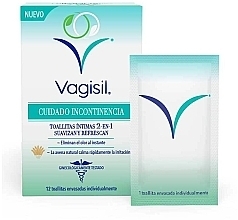 Fragrances, Perfumes, Cosmetics Intimate Wash Wet Wipes - Vagisil Incontinence Care Intimate Wipes