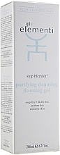 Face Cleansing Gel - Gli Elementi Purifying Cleansing Foaming Gel — photo N2