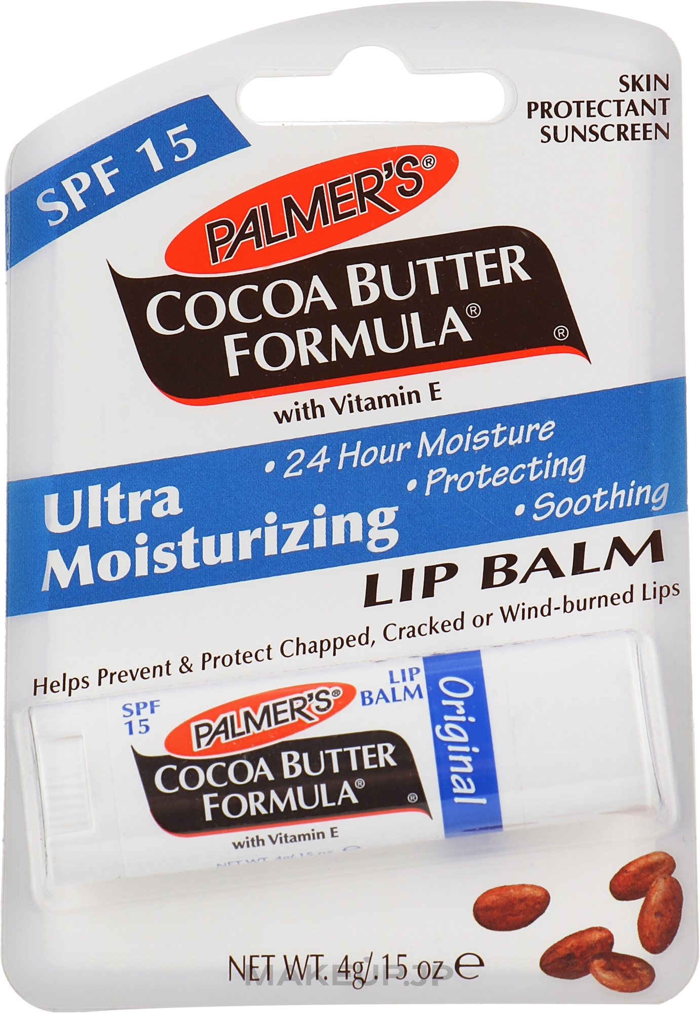 Vitamin E Lip Balm - Palmer's Cocoa Butter Formula Lip Balm SPF 15 — photo 4 g