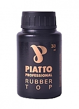 Fragrances, Perfumes, Cosmetics Wipe Off Rubber Top Coat - Piatto Top