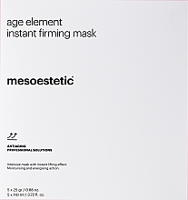 Fragrances, Perfumes, Cosmetics Set - Mesoestetic Age Element Firming (mask gel/5x25g + mask powder/5x110ml)