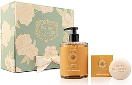 Fragrances, Perfumes, Cosmetics Set - Panier Des Sens Honey Christmas Box (soap/500ml + sham/75g)