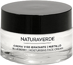 Fragrances, Perfumes, Cosmetics Face Cream - Naturaverde Bluberry Moisturising Face Cream