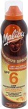 Fragrances, Perfumes, Cosmetics Sunscreen Body Dry Oil - Malibu Continuous Dry Oil Spray SPF 6