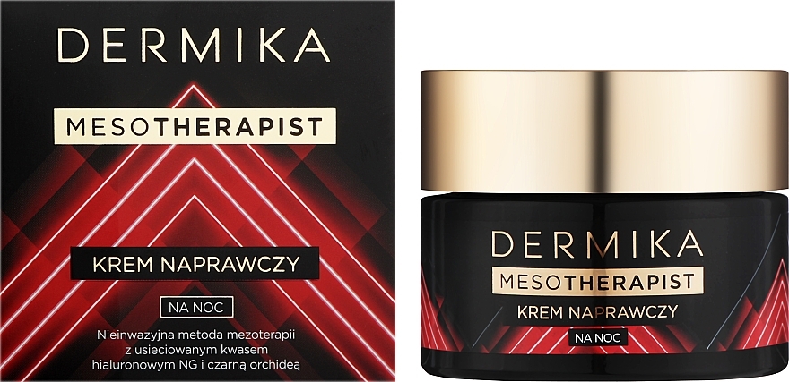 Revitalizing night face cream - Dermika Mesotherapist Cream — photo N2