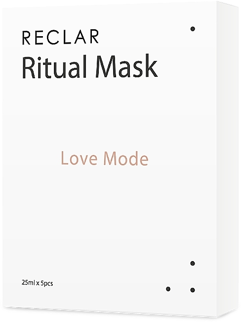 GIFT! Face Mask - Reclar Ritual Mask Love Mode — photo N1