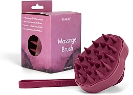 Scalp Massage Brush, Bordeaux Red - Bellody Scalp Massage Brush — photo N1