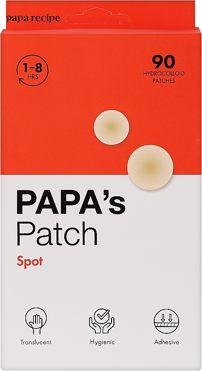 Anti-Acne Patches with Salicylic Acid - Papa Recipe Papa's Patch Spot — photo N1