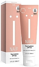 Fragrances, Perfumes, Cosmetics Sun Body Lotion - Naif Sun Lotion SPF50