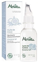 Organic Hair Coconut Oil - Melvita Coconut Oil — photo N13