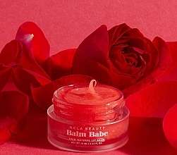 Red Rose Lip Gloss - NCLA Beauty Balm Babe Red Roses Lip Balm — photo N4