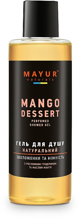 Natural Shower Gel "Mango" - Mayur — photo N1