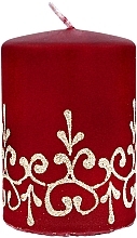 Fragrances, Perfumes, Cosmetics Tiffany Candle, 7x10cm, red - Artman Tiffany Candle