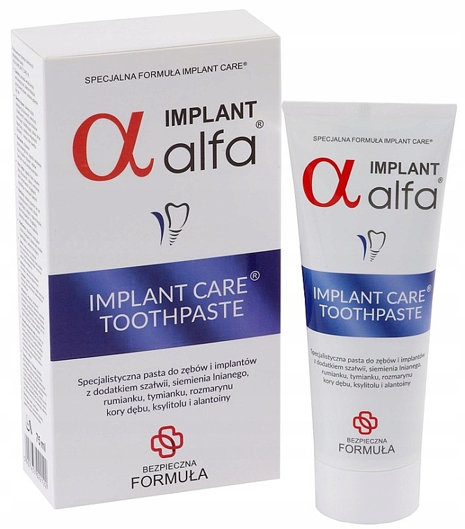 Implant Care Toothpaste - Alfa Implant Care Toothpaste — photo N2