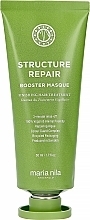 Dry and Damaged Hair Mask - Maria Nila Structure Repair Booster Masque — photo N1