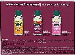 Set - Kneipp Massage Set (b/oil/3x20 ml) — photo N6