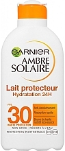 Moisturizing Protective Sunscreen Body Lotion - Garnier Ambre Solaire Hydration Protective Milk 24H SPF30 — photo N1